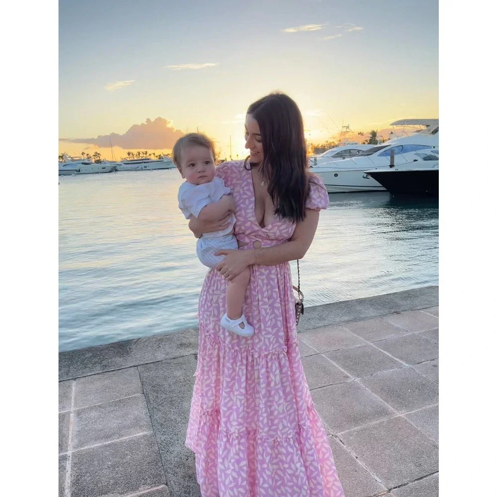 Palmacea Printed Hoop Dress Pink/lavender - Picture 4 of 9